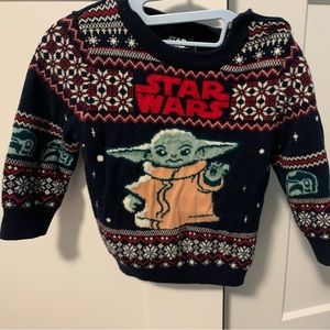Star Wars The Mandalorian Baby Yoda/The Child Grogu Christmas sweater